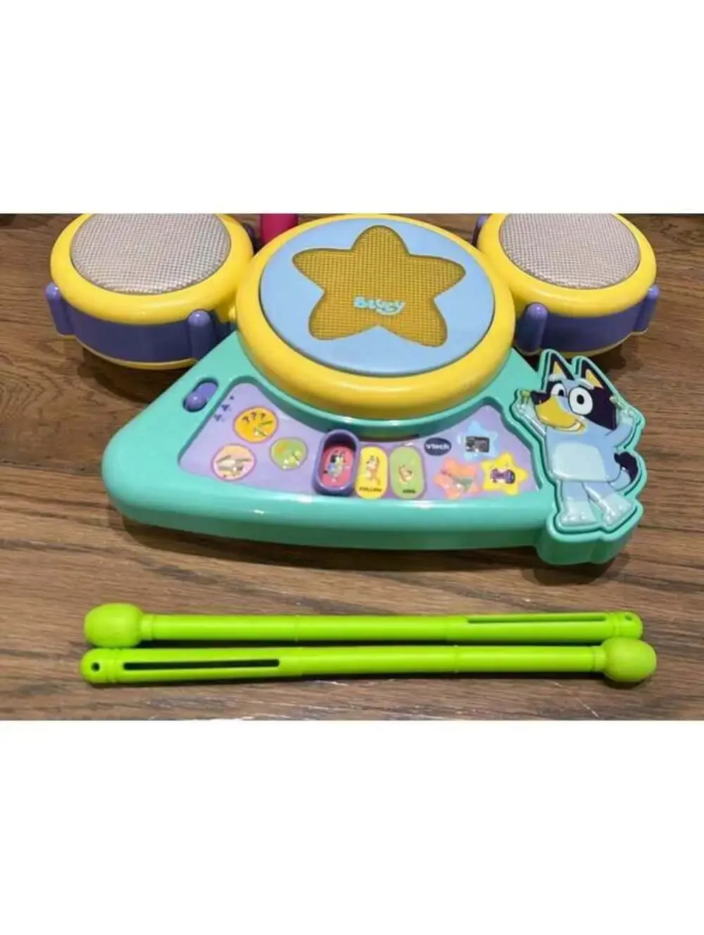 VTech Bluey Hooray Drum Set